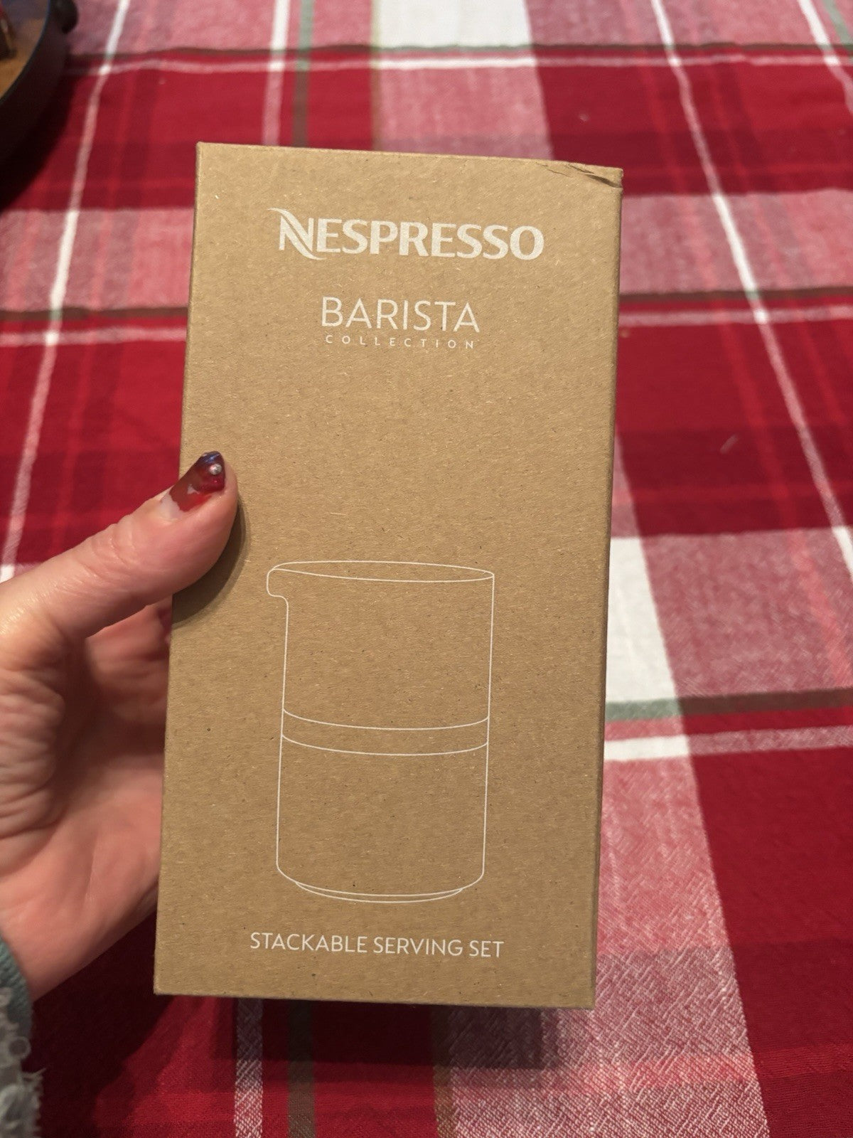 Nespresso Coffee Serving set holiday Cream sugar holiday party gift cappuccino