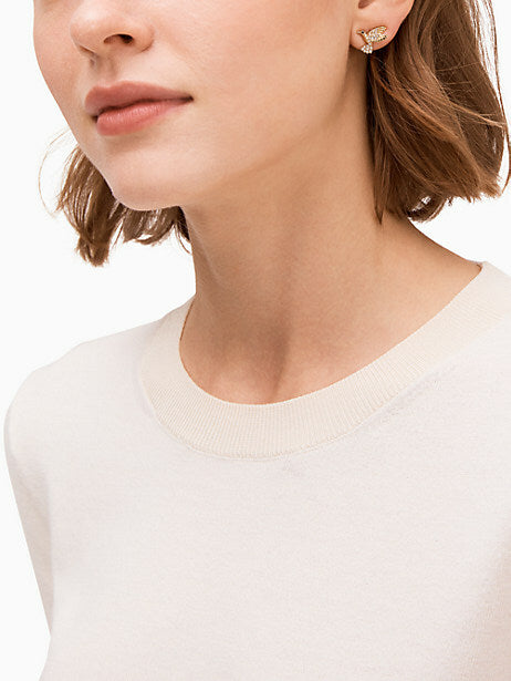 Kate Spade Earrings Disney girl bird gold mom gift teen school birthday party `