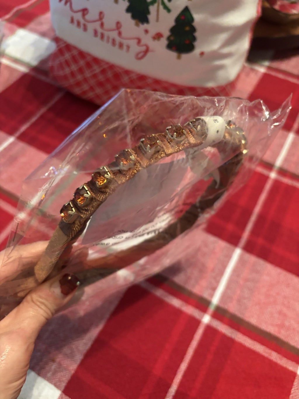 Anthropology Headband velvet diamond holiday party wedding Women Hair Band SET 2