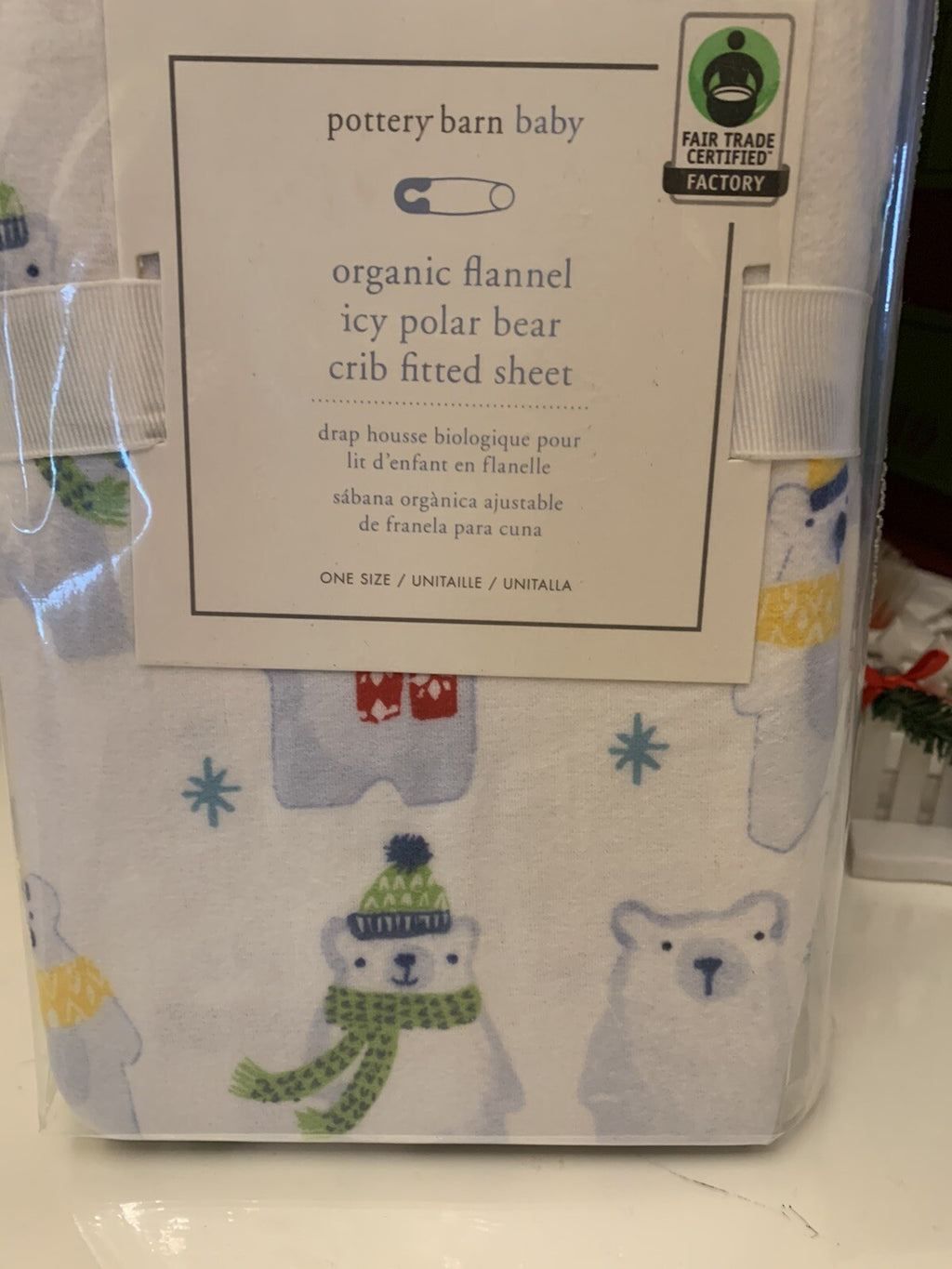 Pottery barn Disney Crib Toddler bed Fitted Sheet Holliday Birthday KIDS Baby a