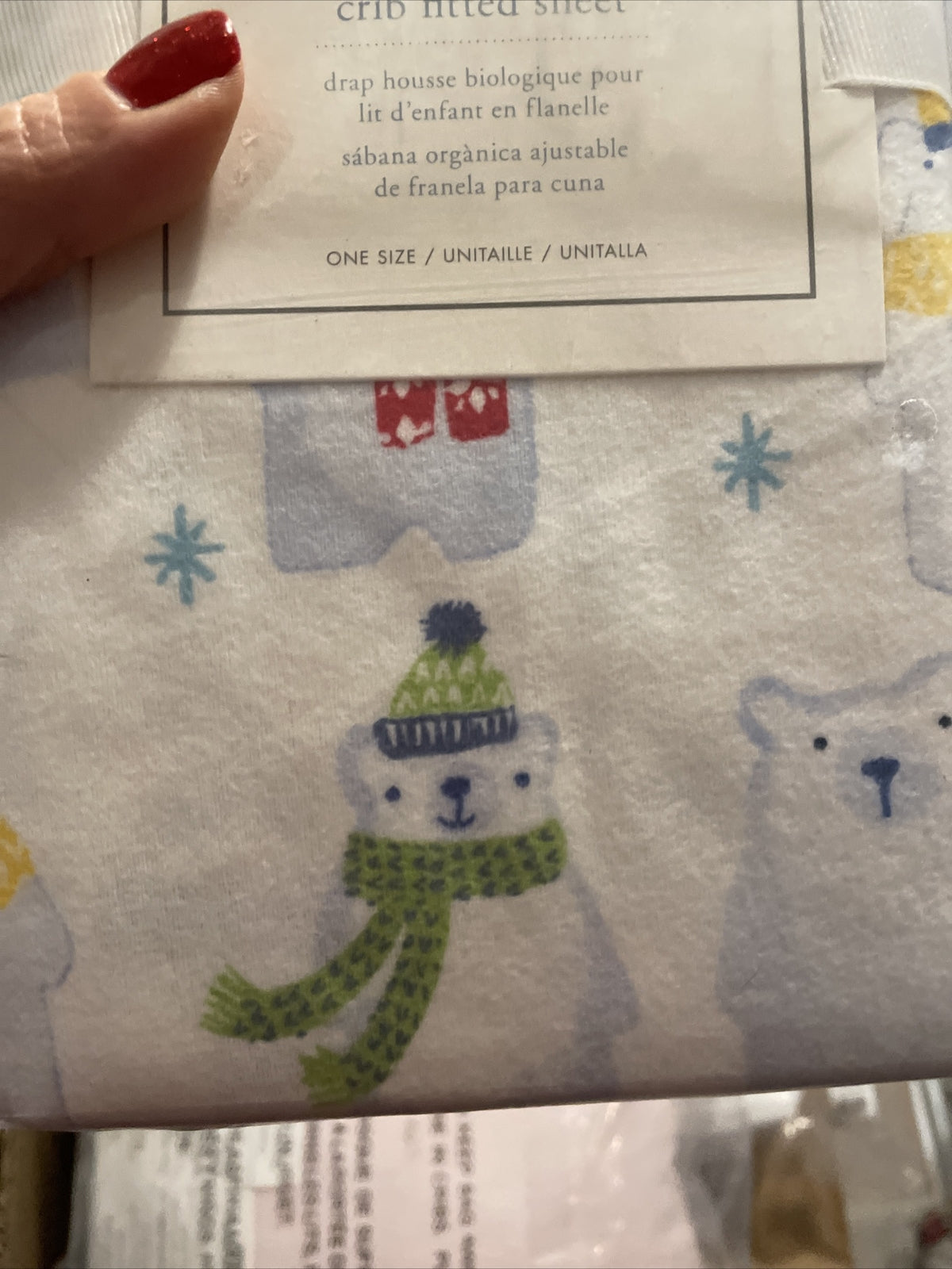 Pottery barn Disney Crib Toddler bed Fitted Sheet Holliday Birthday KIDS Baby a