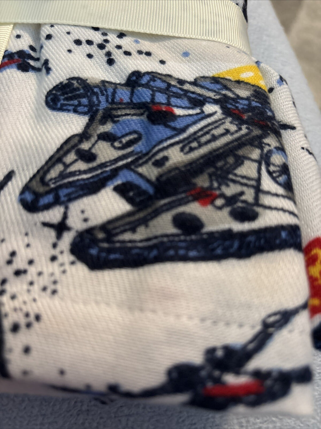 Disney STAR WARs Pottery barn Holiday pj kid pajama Droid Solo Jedi space gift m