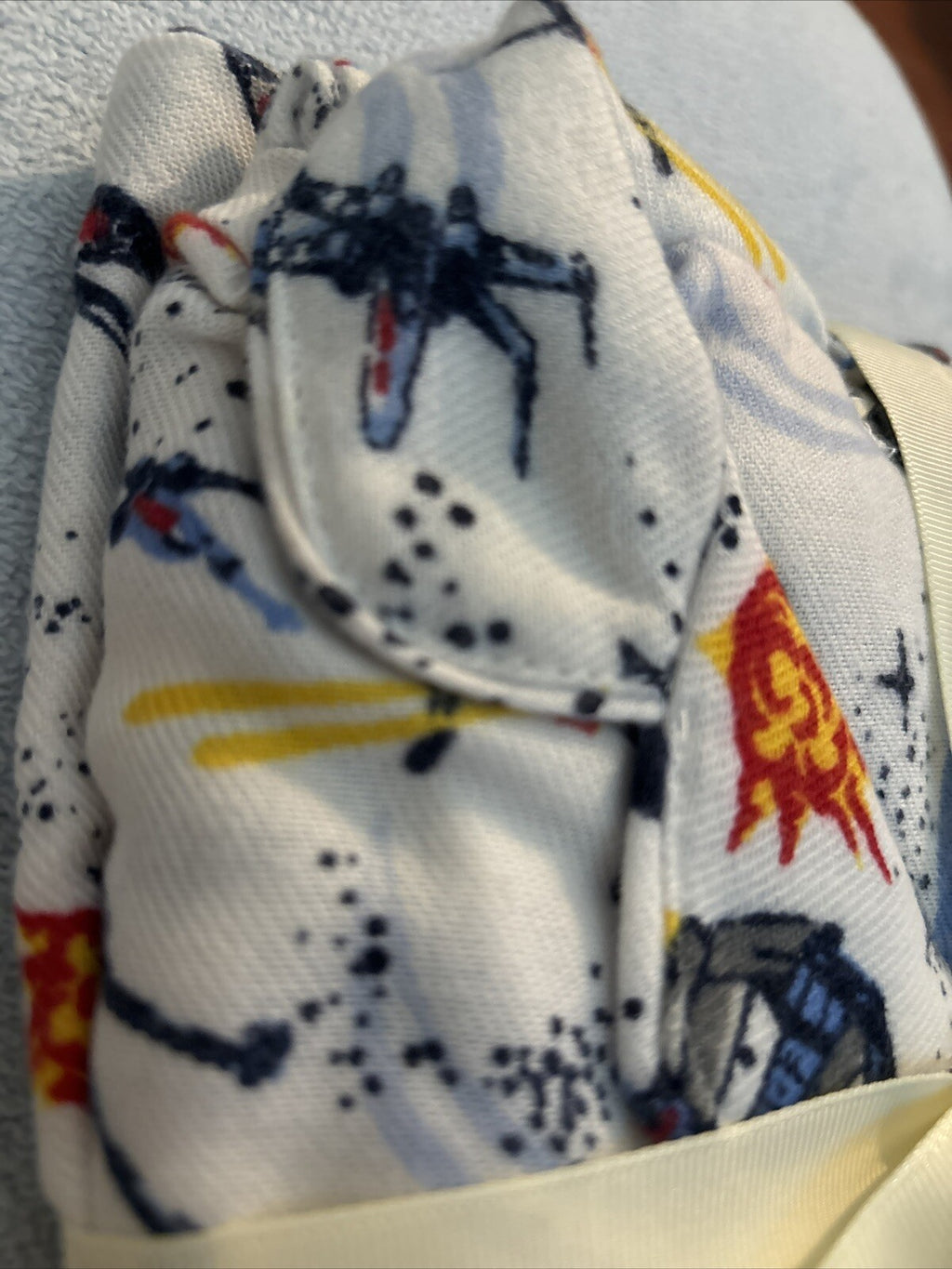 Disney STAR WARs Pottery barn Holiday pj kid pajama Droid Solo Jedi space gift m