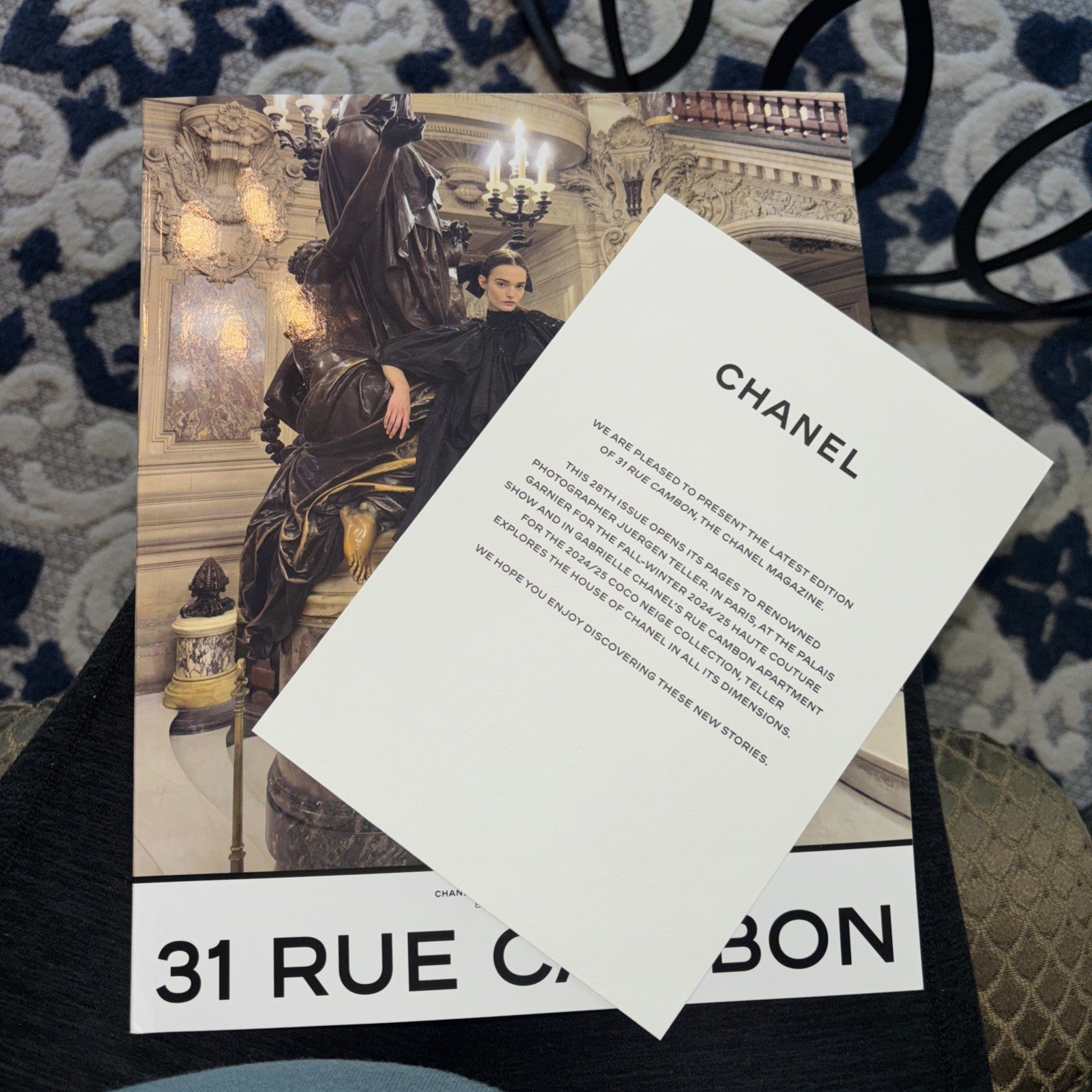 CHANEL Holiday Limited Ed VIP Rare Gift Magazine, Table Book teen girl mom n