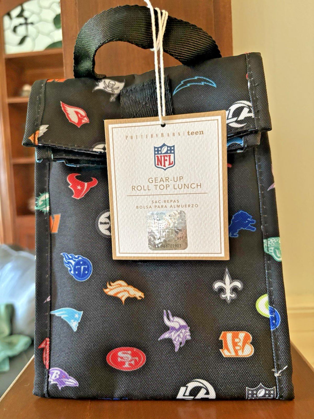 Pottery Barn School MLB Baseball Lunch Bag NFL sports bag Disney travel boy n