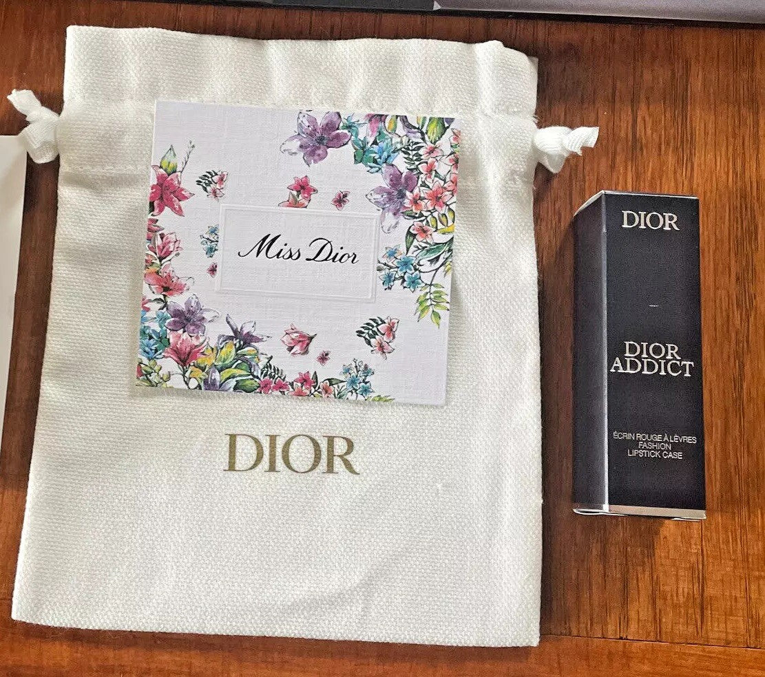 DIOR VIP Holiday LIMITED EDITION LIPSTICK Case+Perfume+wedding Gift Set Bag ?? a