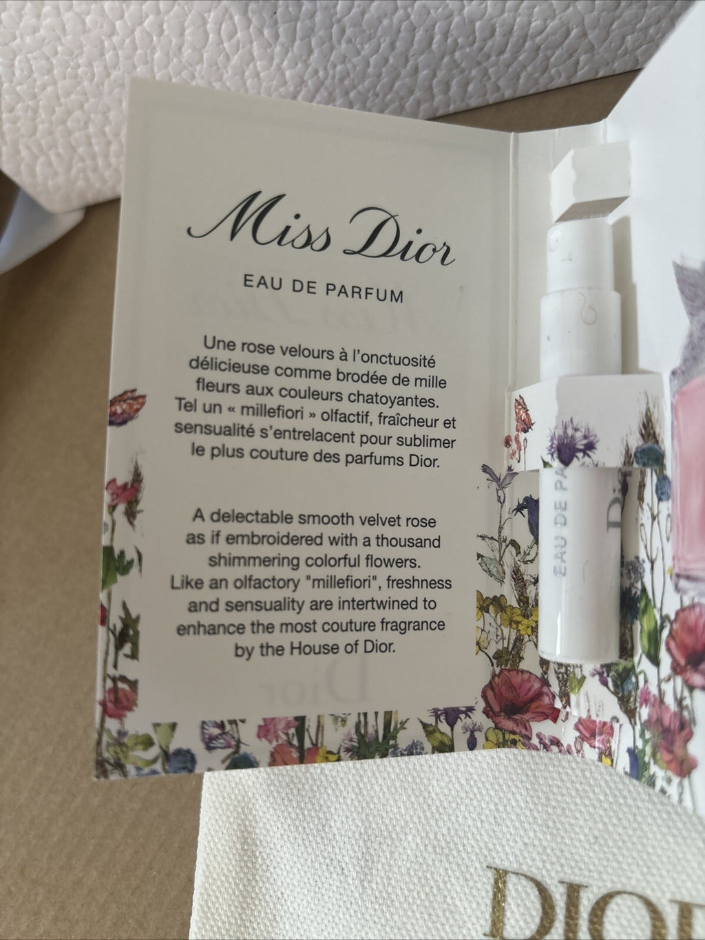 Miss DIOR Bag VIP Parfum Floral Holiday gift Set Bonus teen birthday Girl ?? ]
