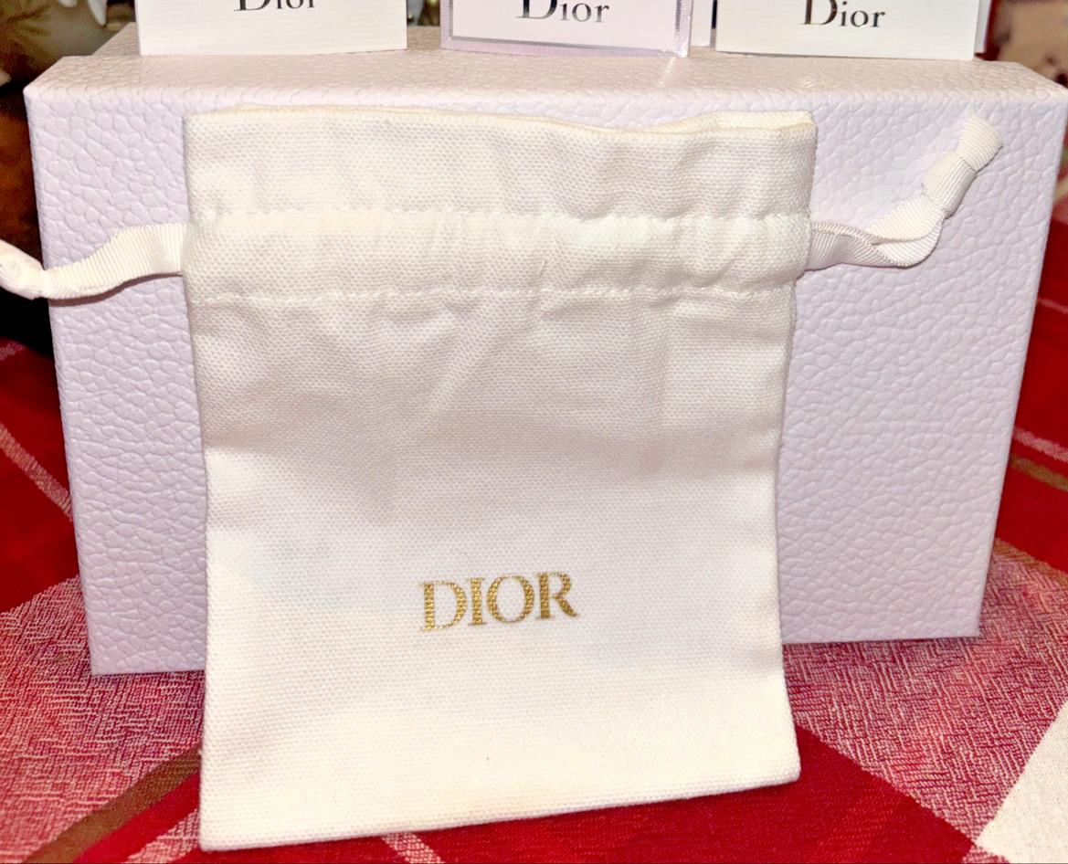 DIOR Bag VIP floral puff wedding birthday travel gift set mom SET 2 girl new ??