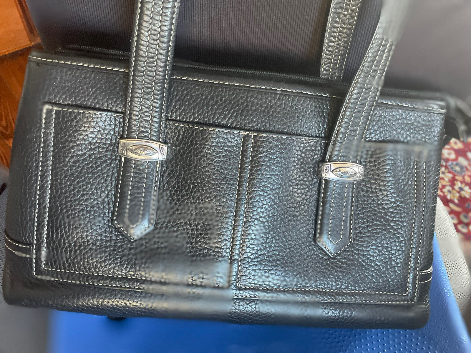 Brighton Purse handbag Black Silver Holiday Gift Girl Bag Party mom $300+  -