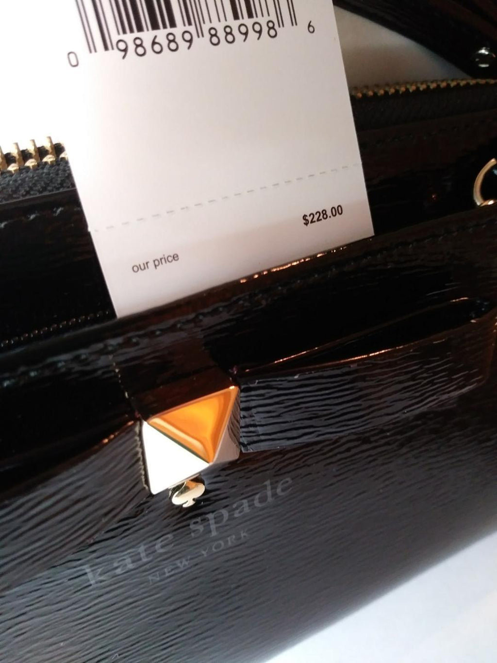 Kate Spade Disney bow wallet wristlet bag purse holiday gift party mom $229 -