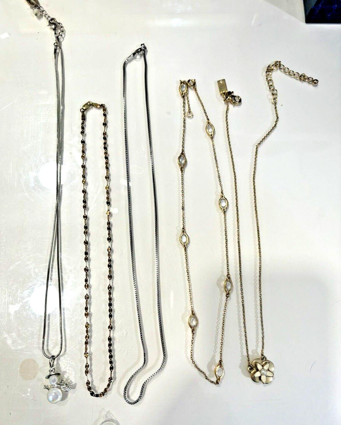 Kate Spade Necklace Jewelry Birthday GIFT gold silver holiday snowman $300 "