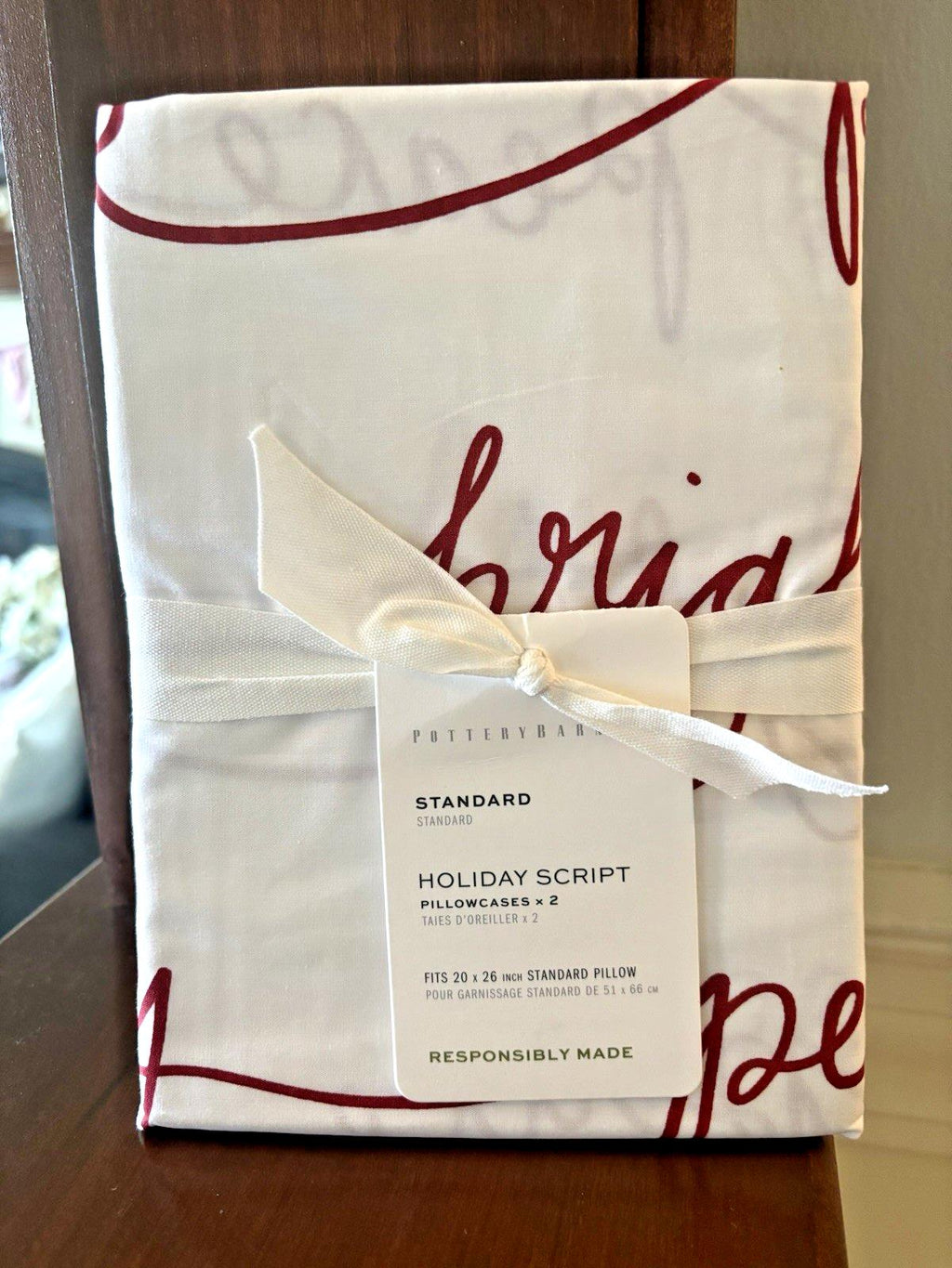 pottery barn Holiday Pillowcase Christmas 12 Days Nutcracker gift disney SET 2