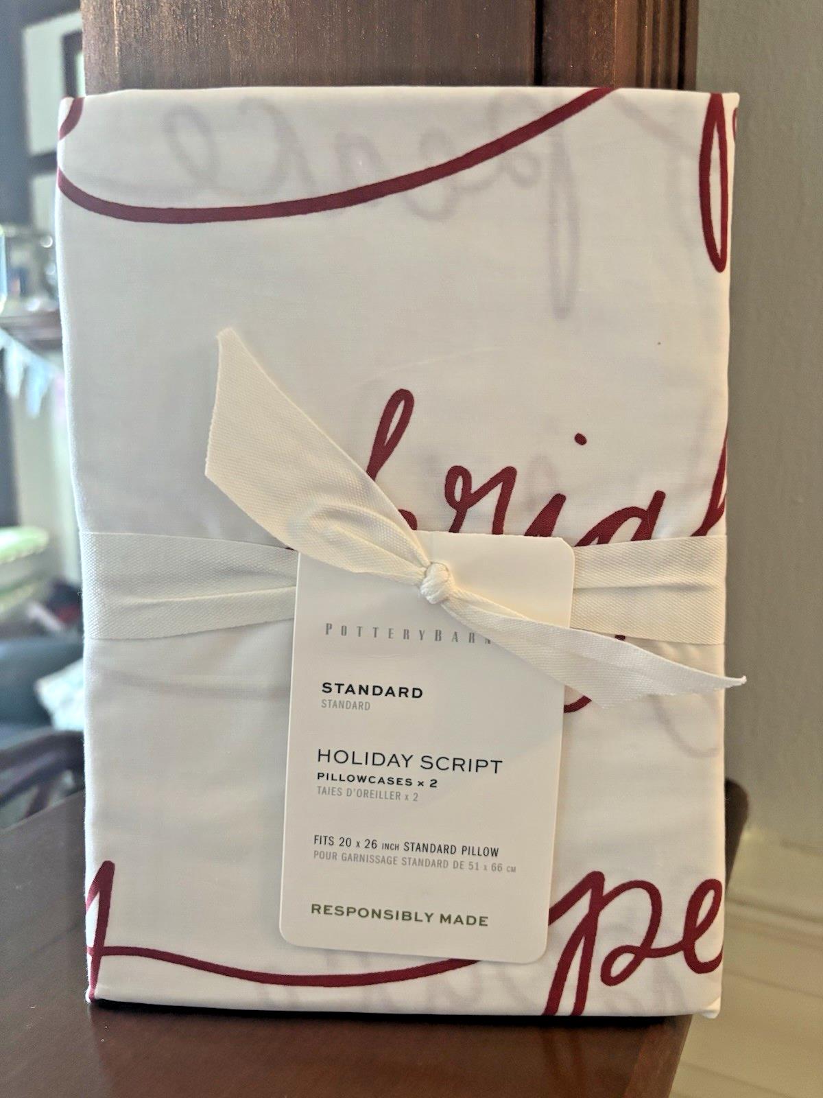 pottery barn Holiday Pillowcase Christmas 12 Days Nutcracker gift disney SET 2