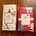 Pottery barn Disney Crib Toddler SHEET+ sham Rudolph Holiday Santa gift Winter [