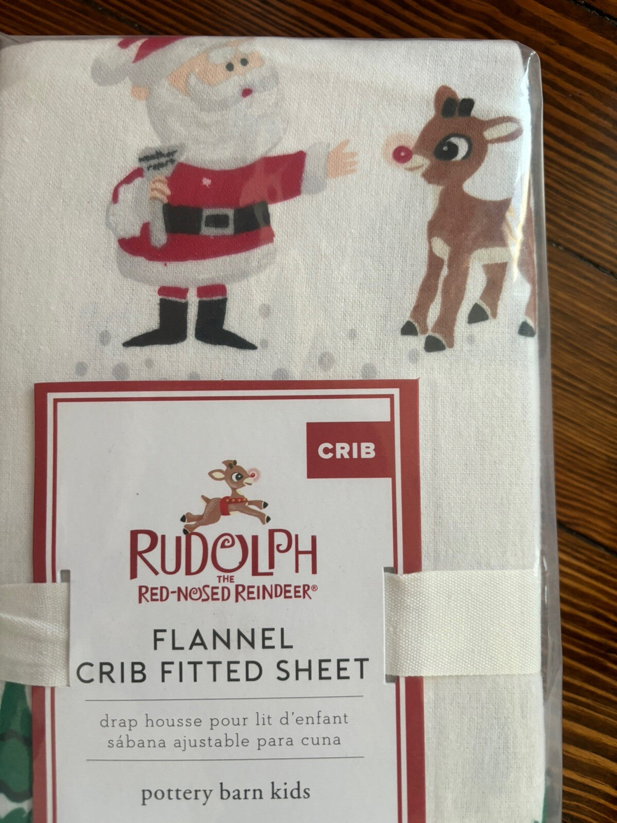 Pottery barn Disney Crib Toddler SHEET+ sham Rudolph Holiday Santa gift Winter [