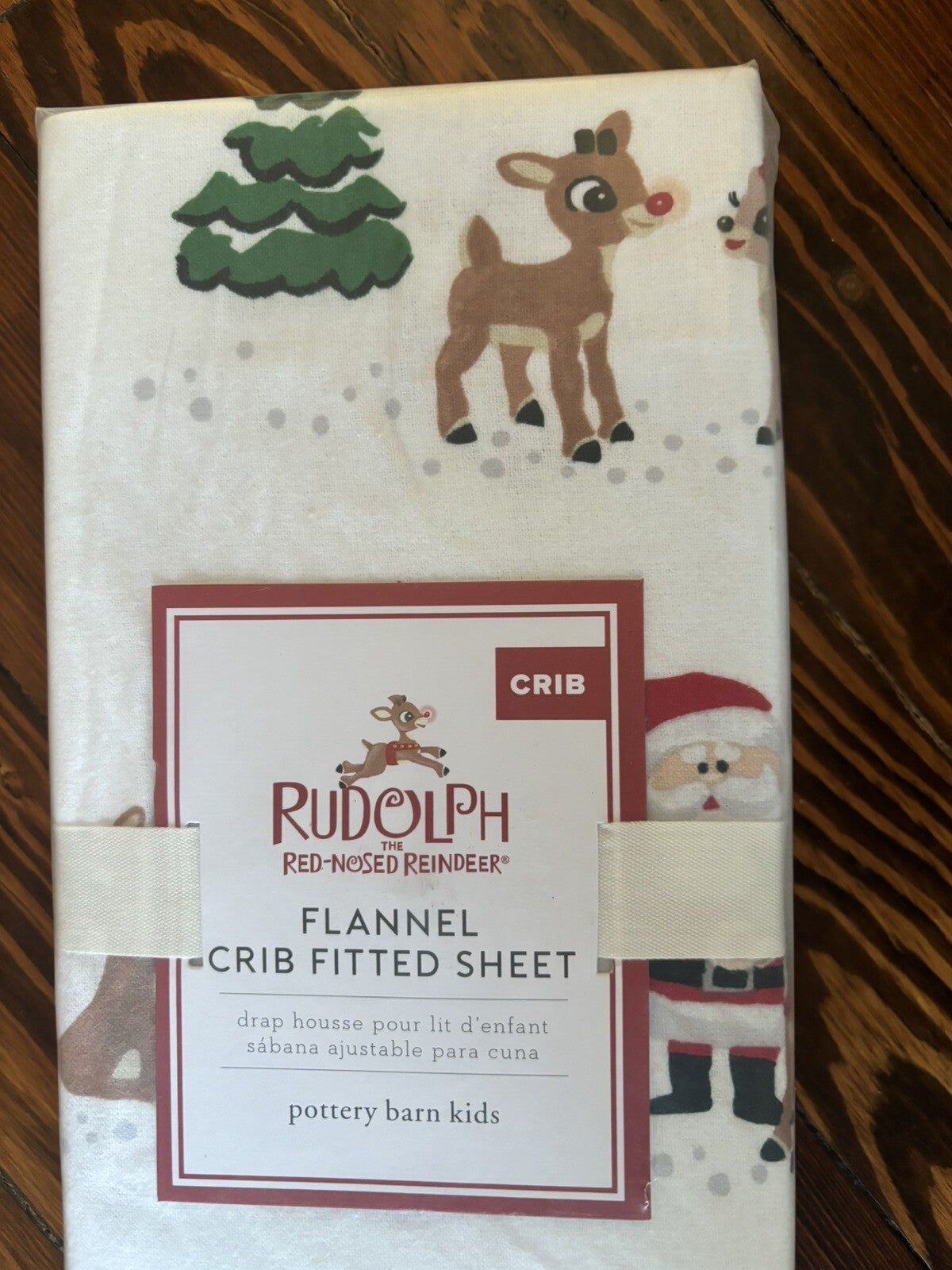 Pottery barn Disney Crib Toddler SHEET+ sham Rudolph Holiday Santa gift Winter [