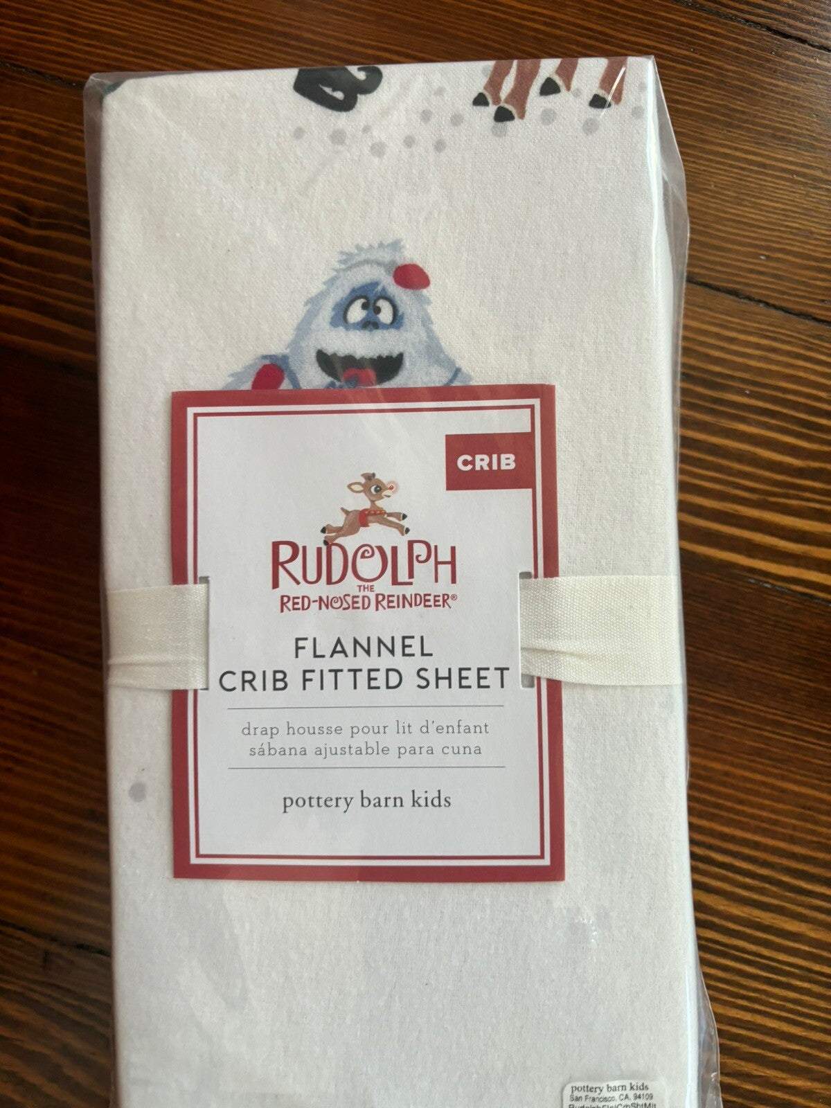 Pottery barn Disney Crib Toddler SHEET+ sham Rudolph Holiday Santa gift Winter [