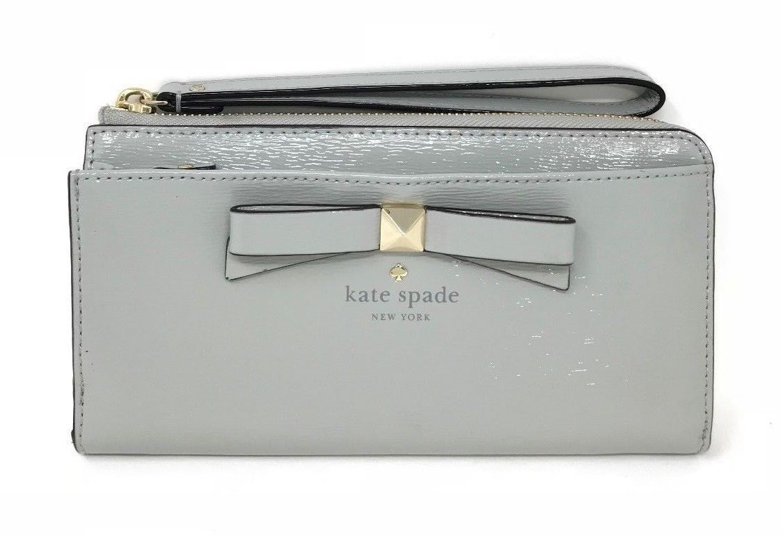 Kate Spade wallet wristlet bag bow Holiday mom gift party School girl $239 a
