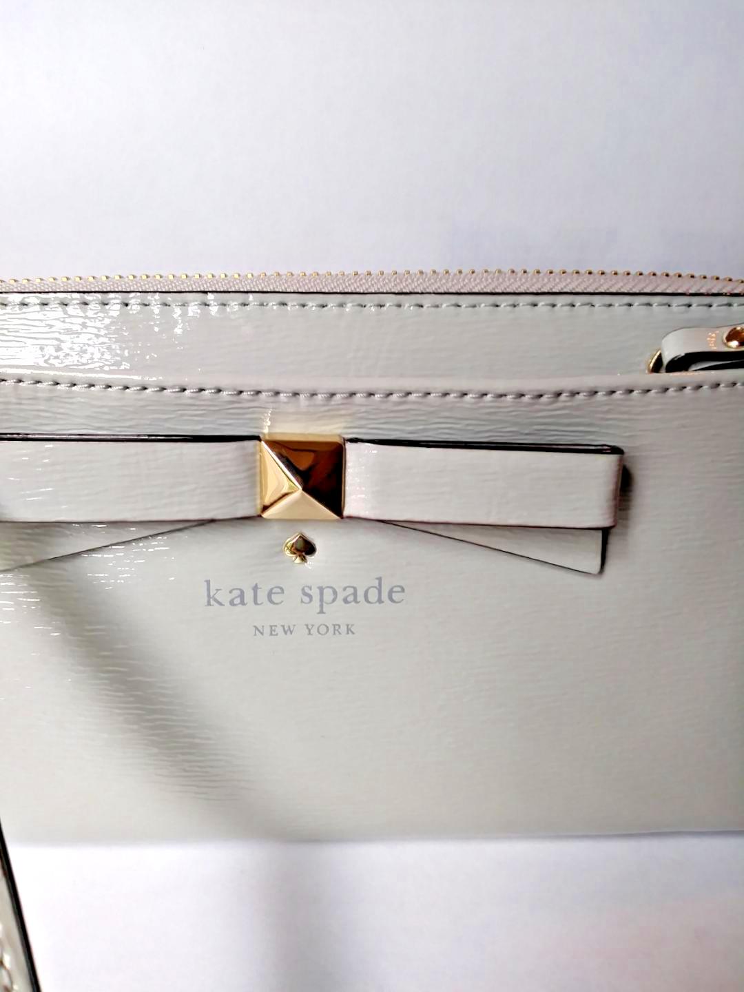 Kate Spade wallet wristlet bag bow Holiday mom gift party School girl $239 a