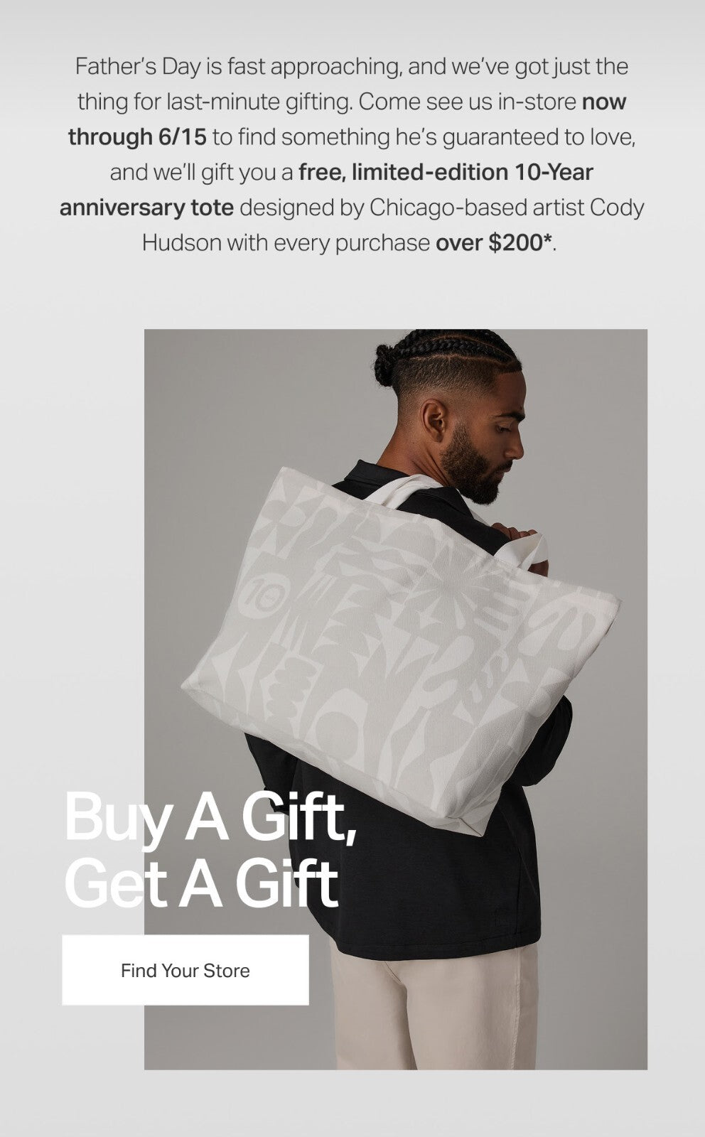 VUORI Tote bag Travel Holiday Disney Birthday party gift Large dad Big $99 ?? [