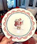 Pottery Barn holiday Christmas Riley party school Disney kid dinner Plate gift !