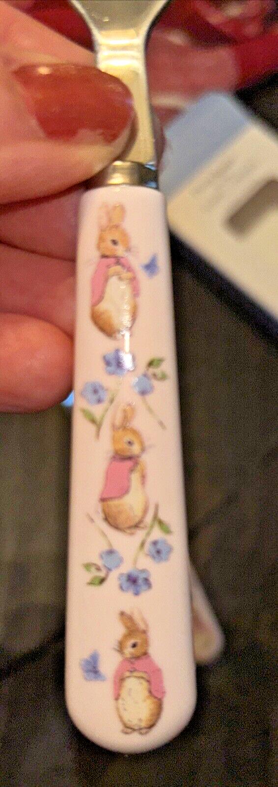 Pottery Barn Holiday Easter Peter Rabbit Utensil Party School disney Gift Set ,