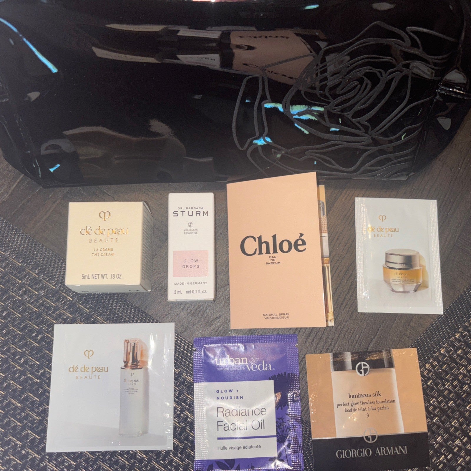 Sturm Cle De Peau Armani?Perfume beauty bag Cream gift Set Travel Girl ?? $388n