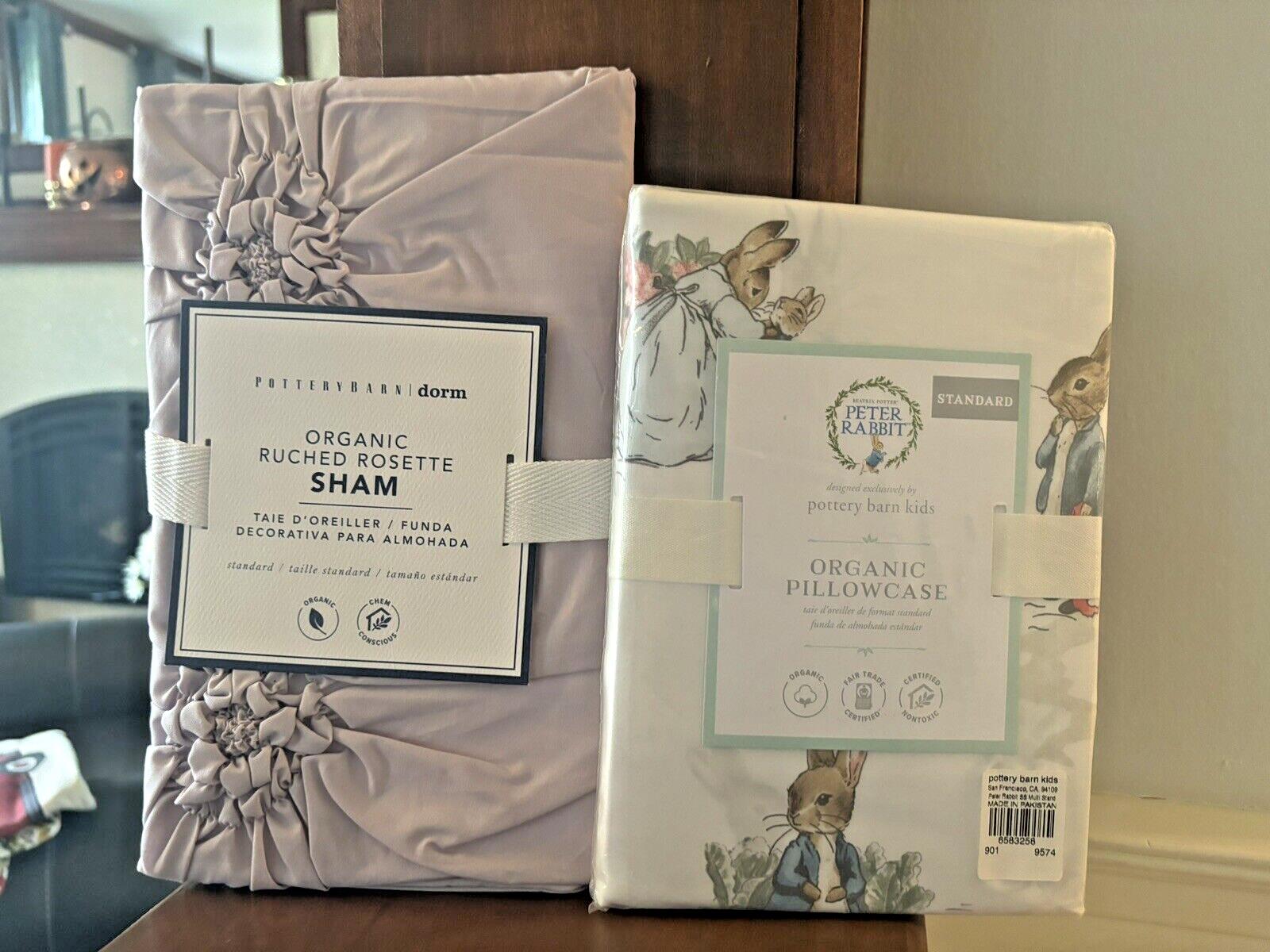 Pottery Barn holiday Floral Peter Rabbit princess Bed Purple Disney gift SET 2 [