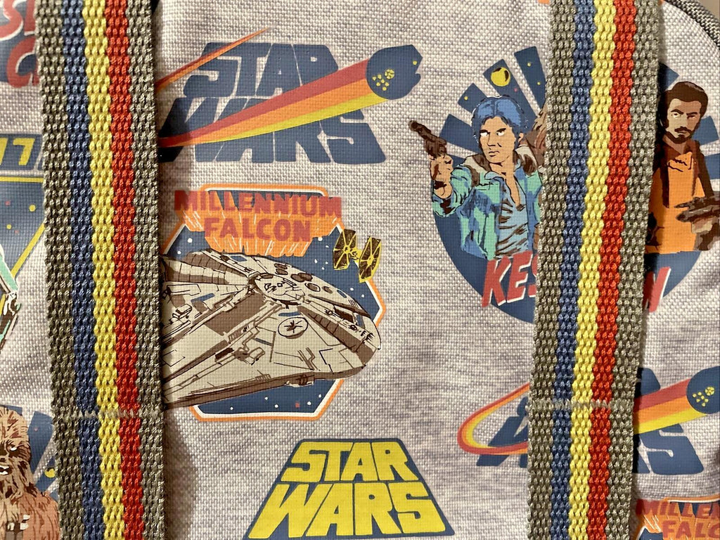 Pottery Barn School LUNCH BOX BAG Star Wars SOLO Disney space boy travel n