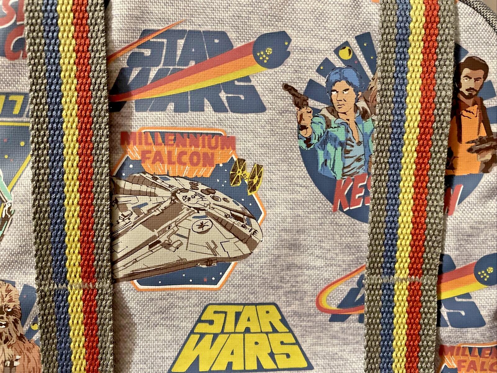 Pottery Barn School LUNCH BOX BAG Star Wars SOLO Disney space boy travel n