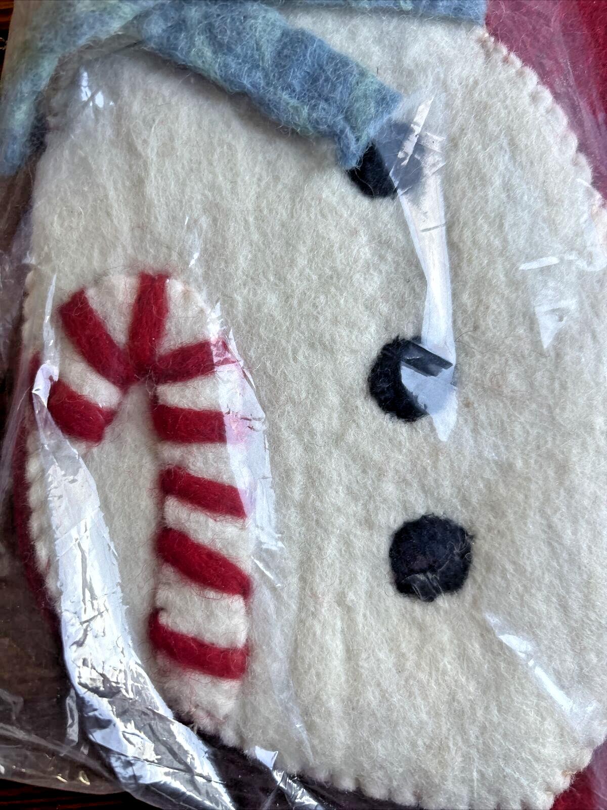 pottery barn Holiday Christmas stocking Snowman frosty Disney kid gift party /[