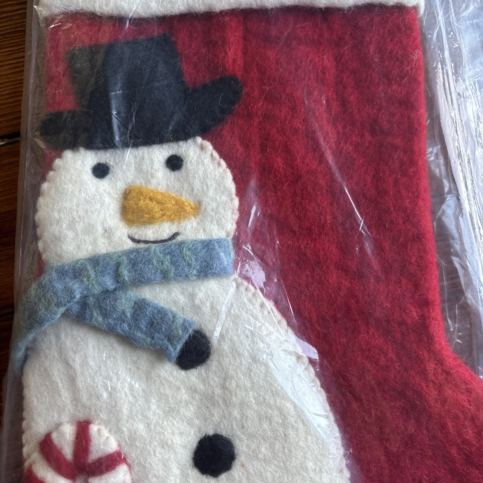 pottery barn Holiday Christmas stocking Snowman frosty Disney kid gift party /[