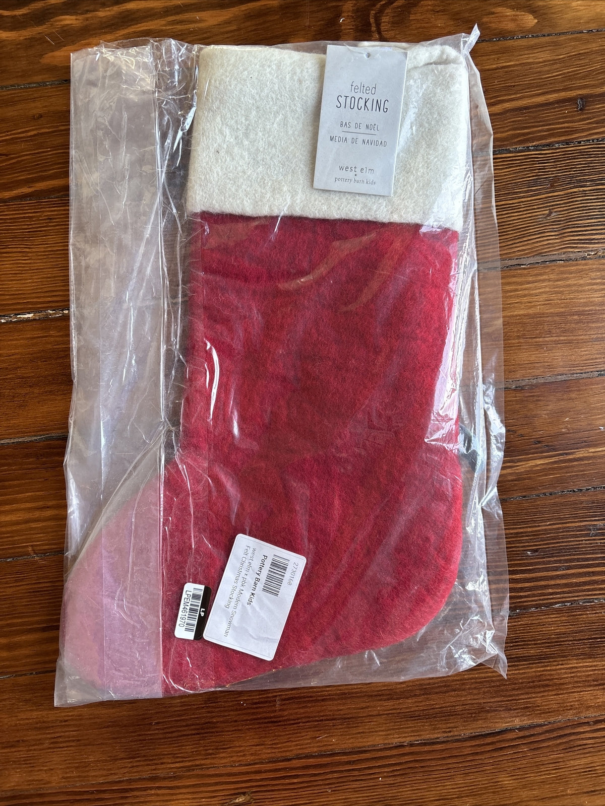 pottery barn Holiday Christmas stocking Snowman frosty Disney kid gift party /[