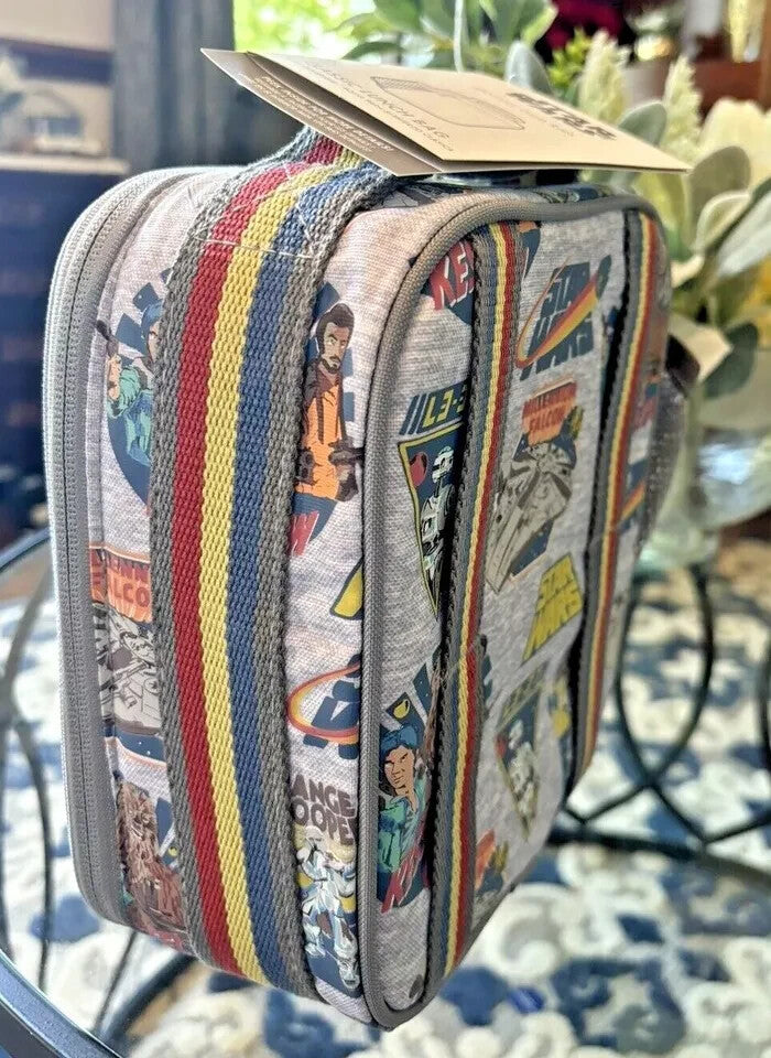 Pottery Barn School LUNCH BOX BAG Star Wars SOLO Disney space boy travel n