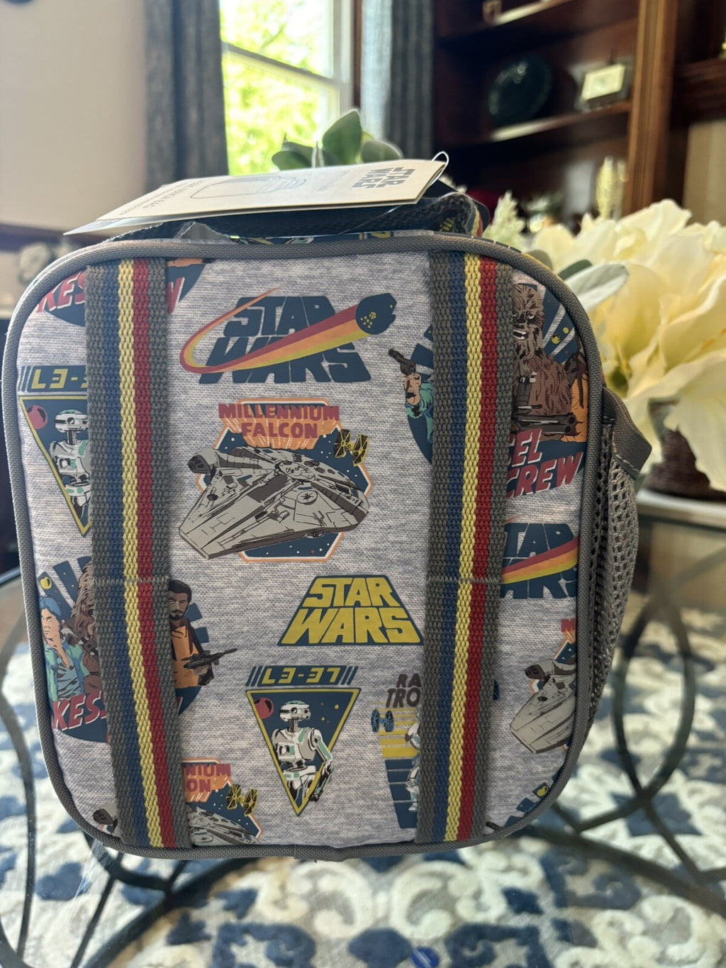 Pottery Barn School LUNCH BOX BAG Star Wars SOLO Disney space boy travel n