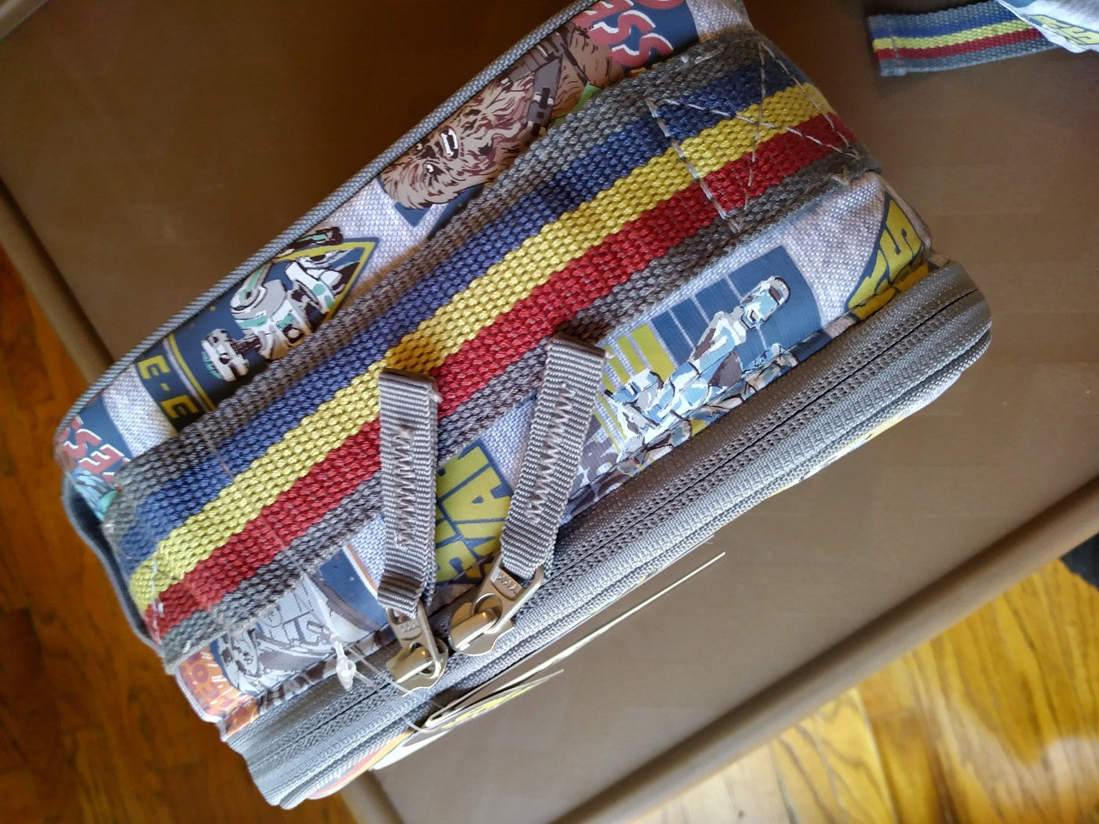 Pottery Barn School LUNCH BOX BAG Star Wars SOLO Disney space boy travel n