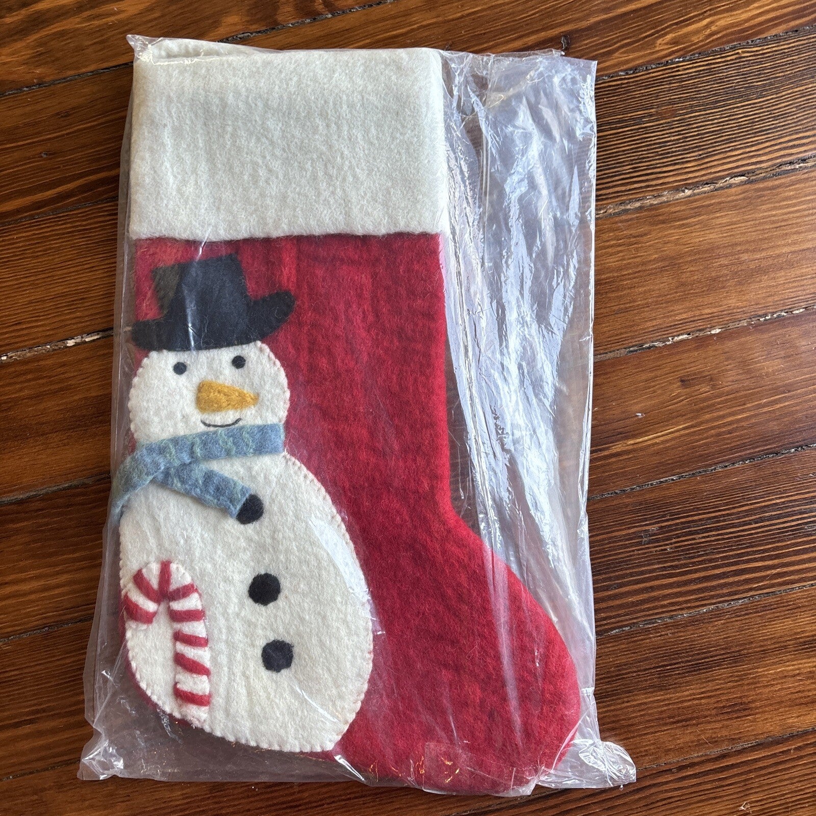 pottery barn Holiday Christmas stocking Snowman frosty Disney kid gift party /[