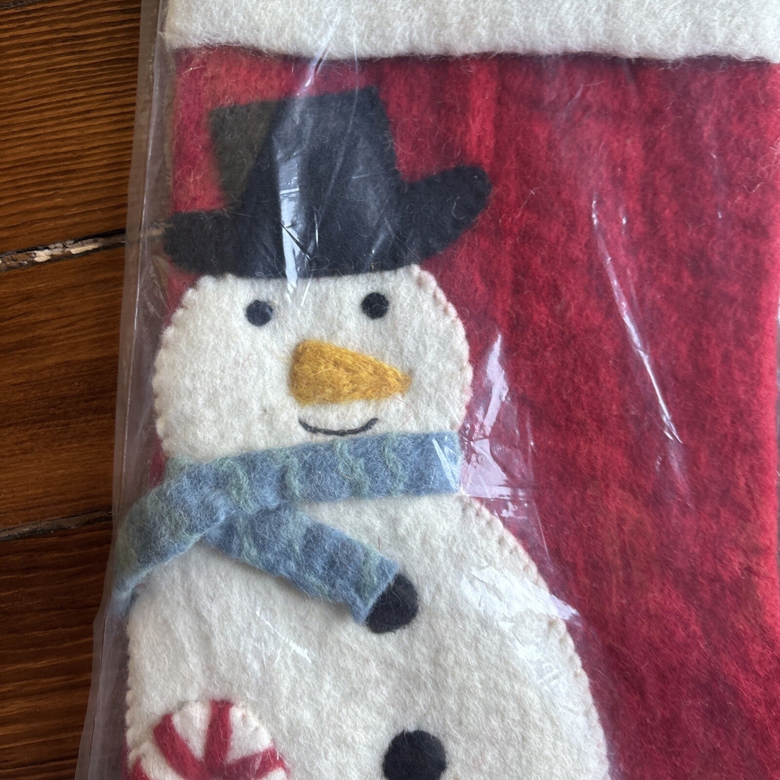 pottery barn Holiday Christmas stocking Snowman frosty Disney kid gift party /[