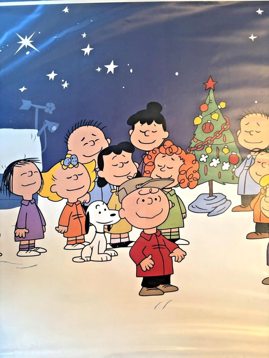 Pottery Barn Snoopy Disney Peanuts holiday Christmas party placemat kid SET 4