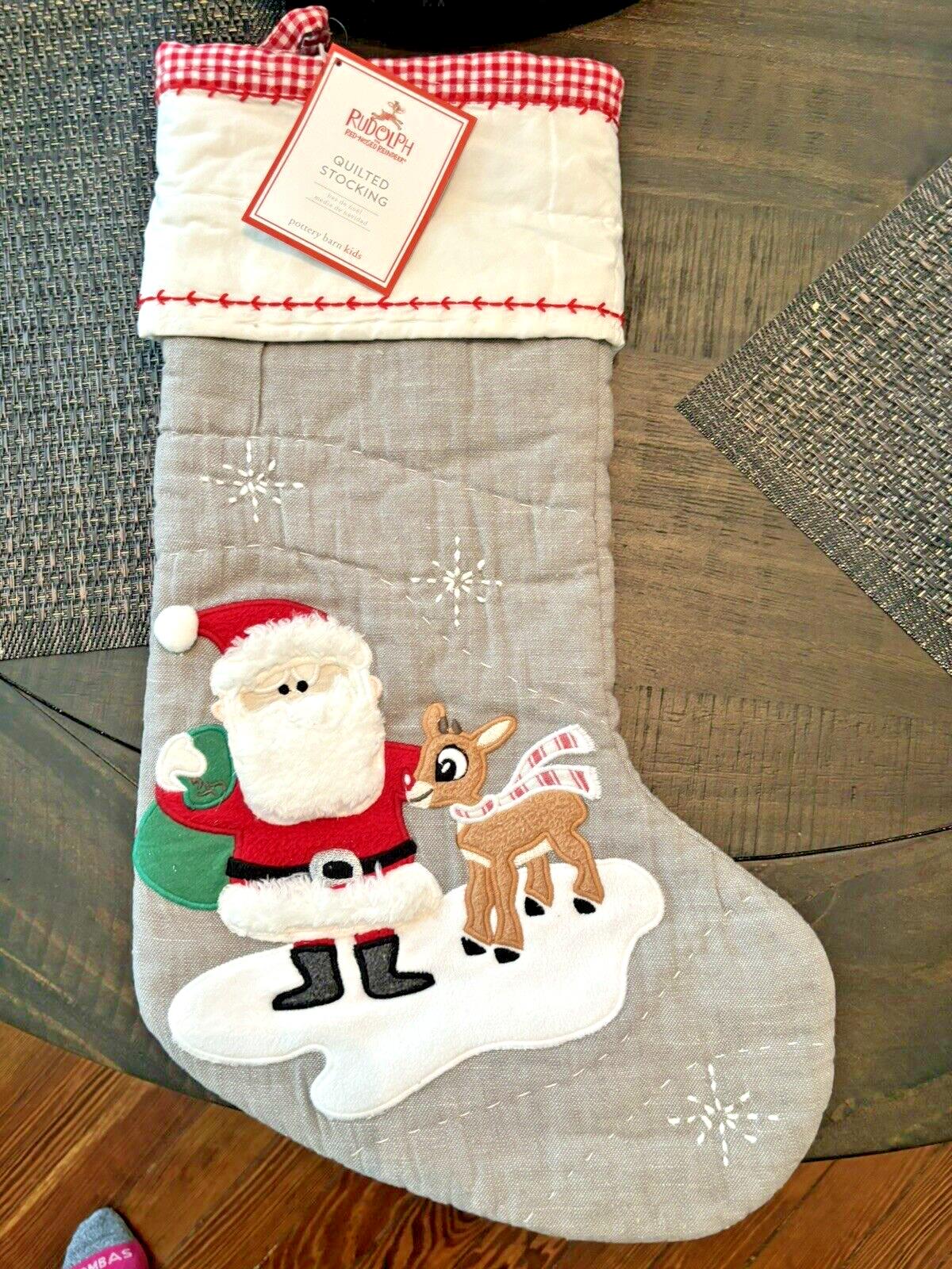 Disney Pottery Barn Holiday Christmas stocking Santa Rudolph Seuss tree Party ,