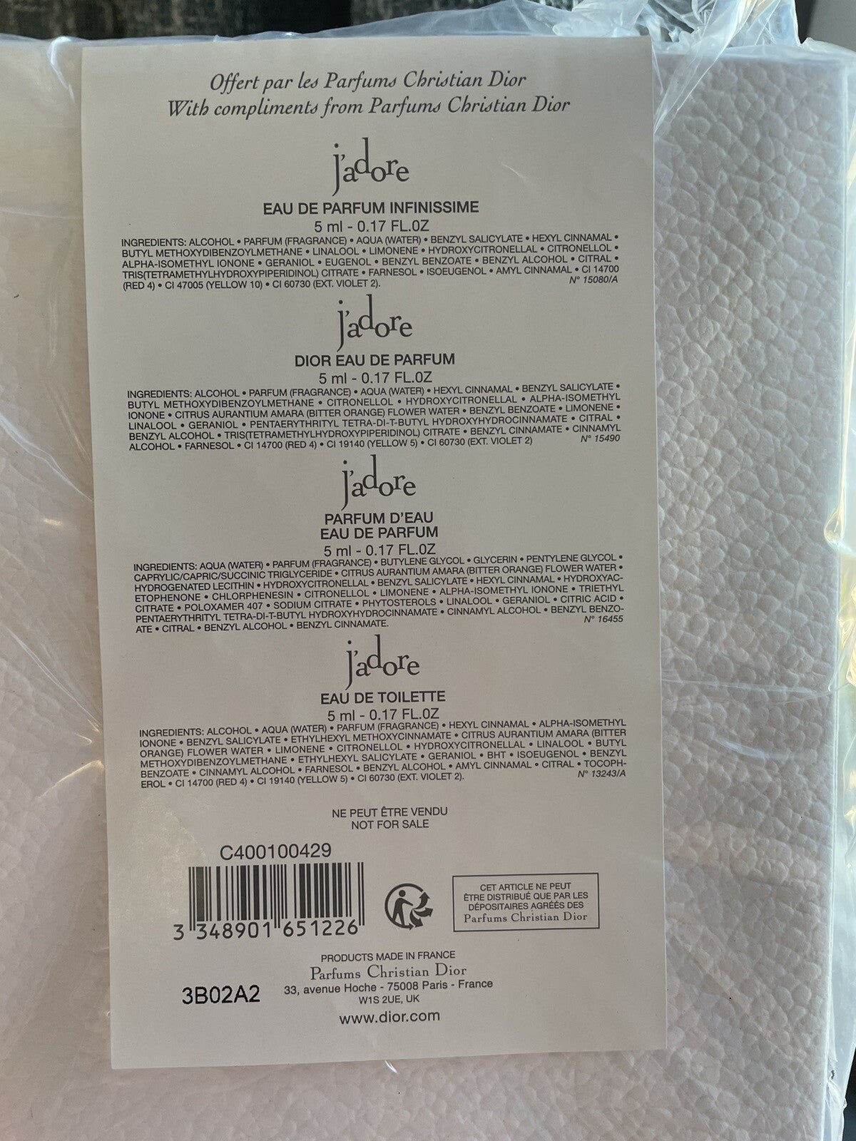 DIOR VIP Gift Brush Set pouch Disney birthday Holiday girl party travel ??  ]