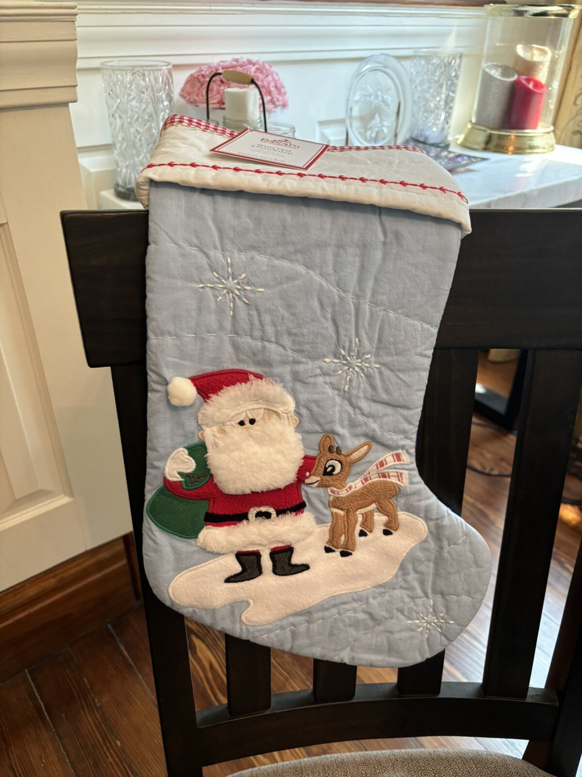 Pottery Barn Holiday Christmas stocking Disney Santa Rudolph Seuss Deer Party ??