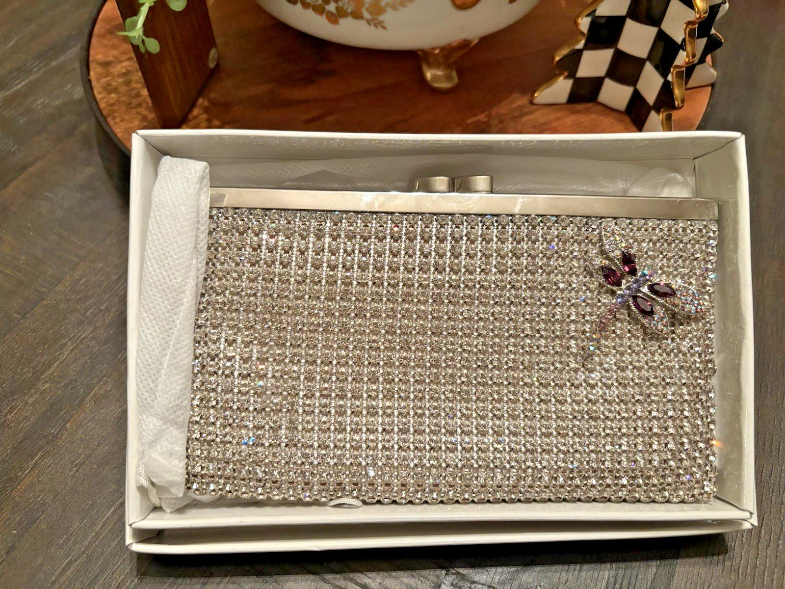 Diamond Purse Wedding Holiday Christmas Vintage Andrea New York party girl gift