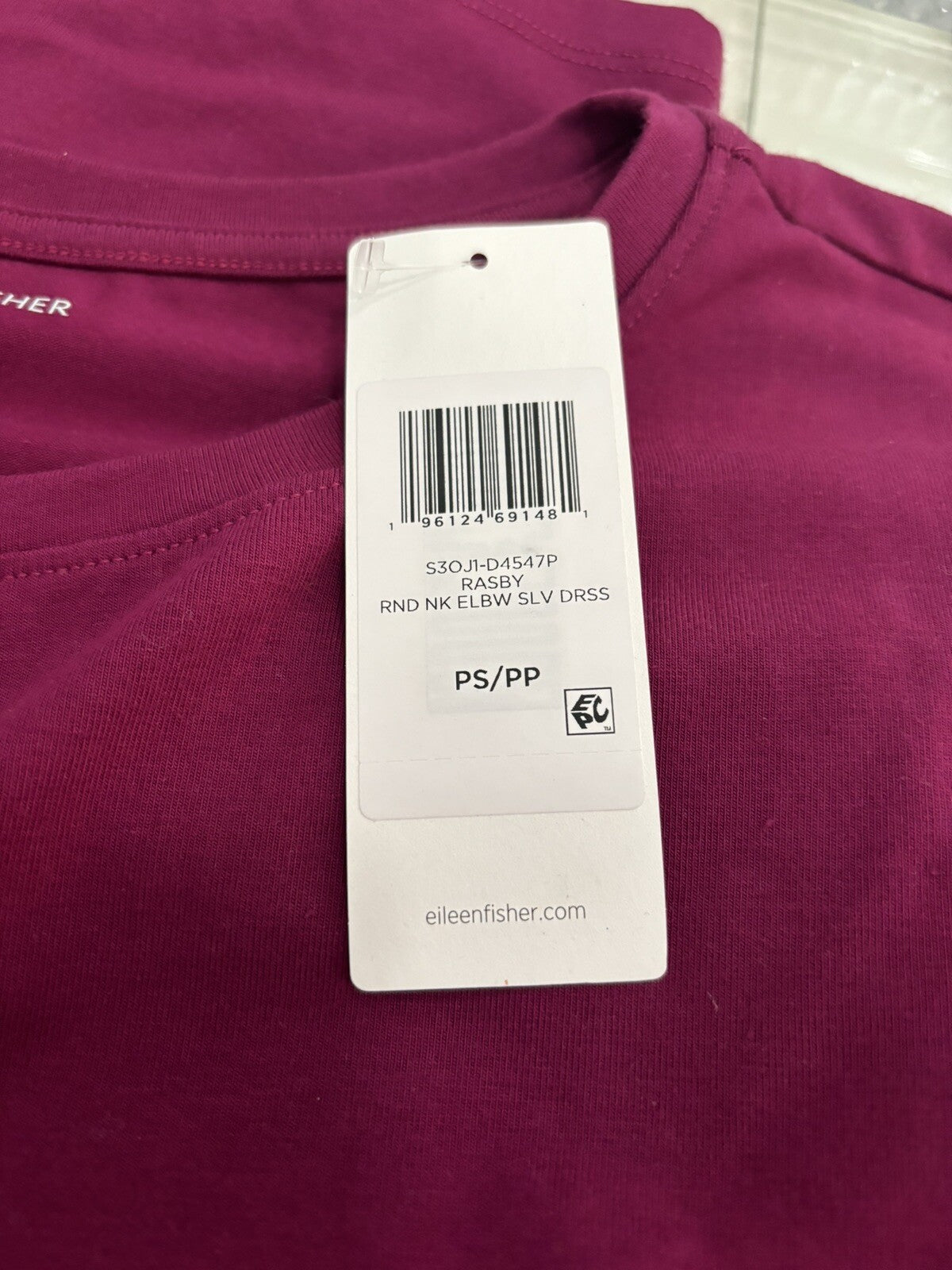 EILEEN FISHER Dress Garnet hill holiday Disney  NEW travel cotton mom girl [