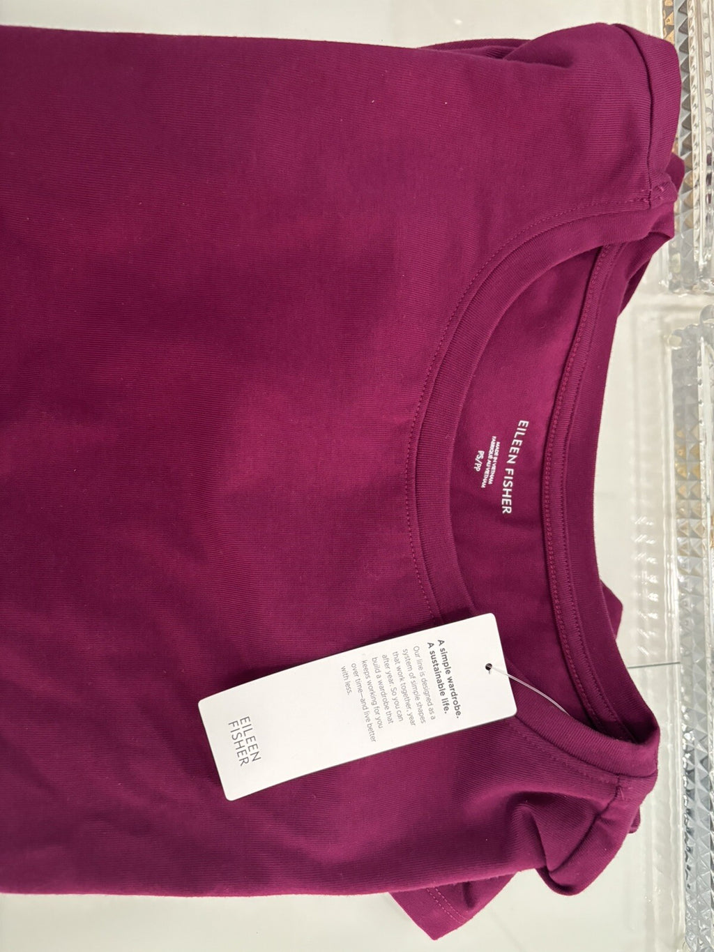 EILEEN FISHER Dress Garnet hill holiday Disney  NEW travel cotton mom girl [