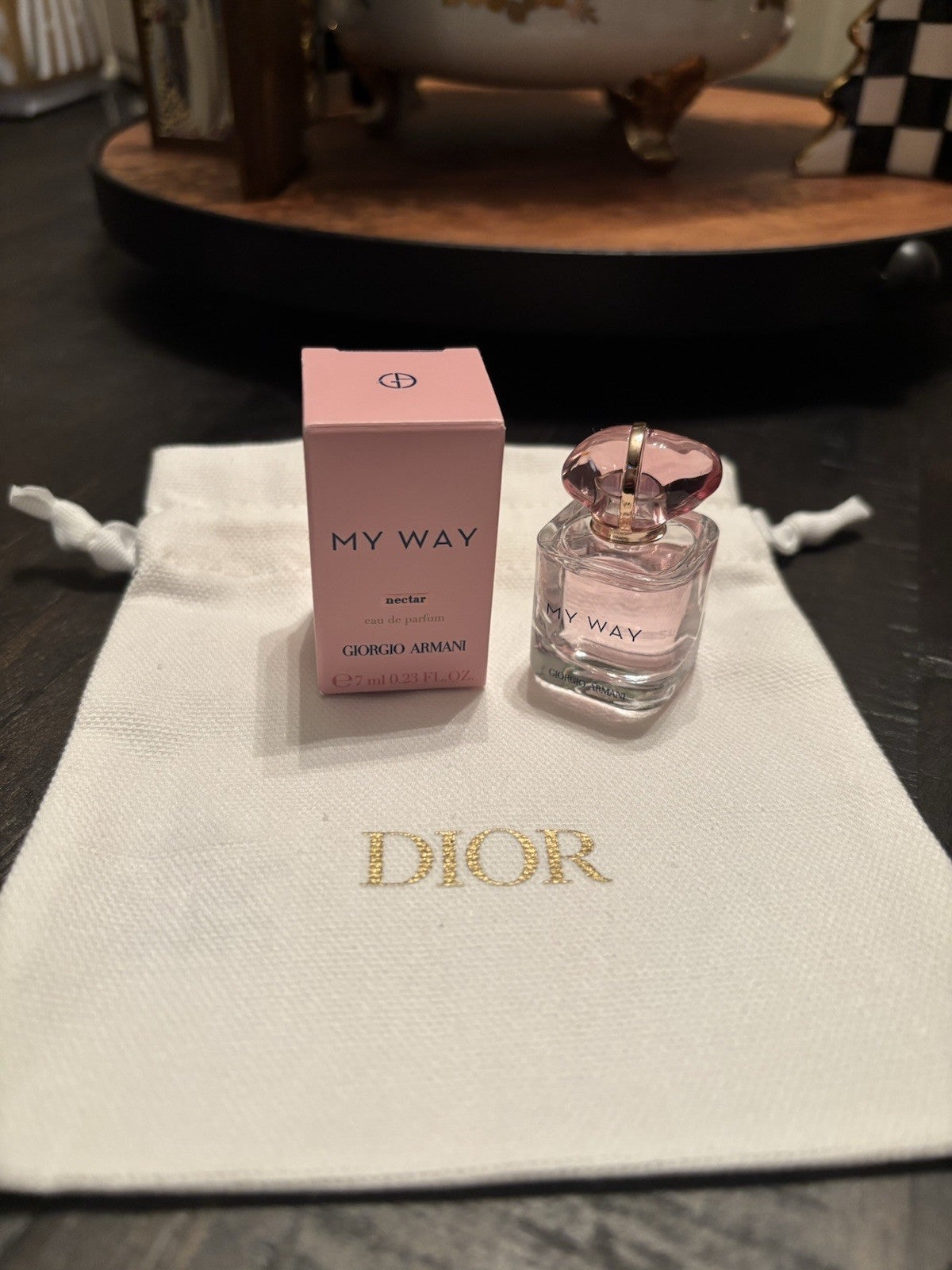 Armani Dior Bag Perfume Mini Travel gift wedding holiday birthday Parfum Girl ??