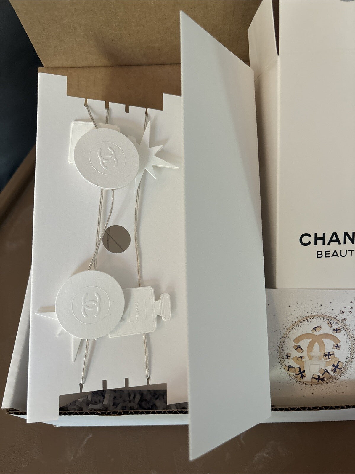 CHANEL Holiday gift Light Strand Perfume decor teen Limited Ed VIP Rare boxed ]